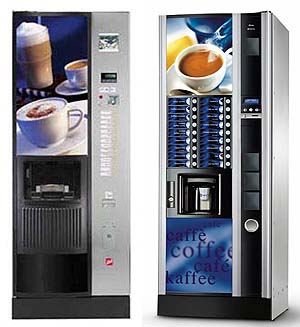 Getraenkeautomaten und Kaffeeautomaten - vielfaeltige Getraenkeversorgung